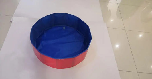120x30cm Fashional PVC Pool for Dog, Durable and Foldable Pet Dog Cat Bath Pool Dog Swimming Pool